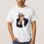 Uncle Sam Toby Eyes T-shirt (Voorkant)