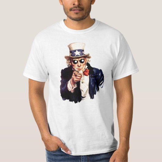 Uncle Sam Toby Eyes T-shirt (Voorkant)