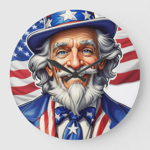 Uncle Sam USA Grote Klok