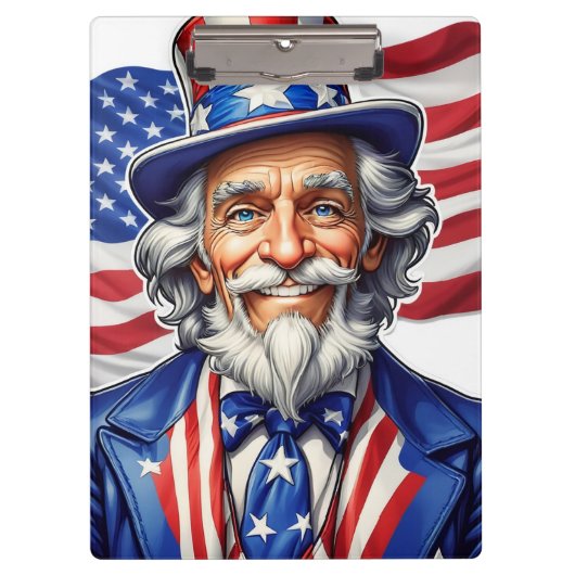 Uncle Sam USA Klembord (Voorkant)