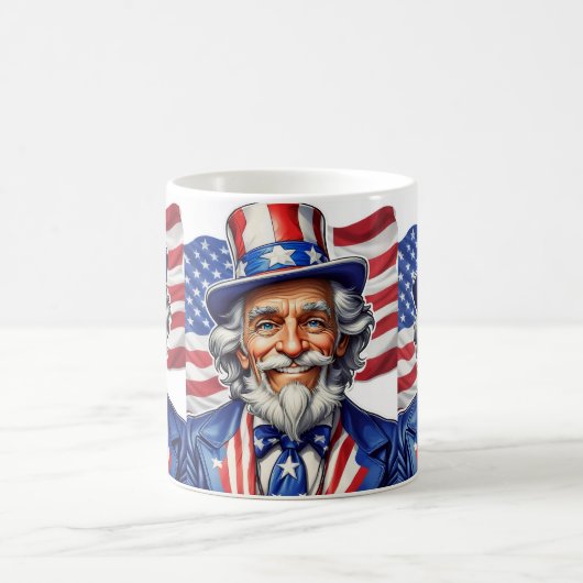 Uncle Sam USA Koffiemok (Center)