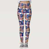 Uncle Sam USA Leggings (Voorkant)