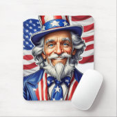 Uncle Sam USA Muismat (Met muis)