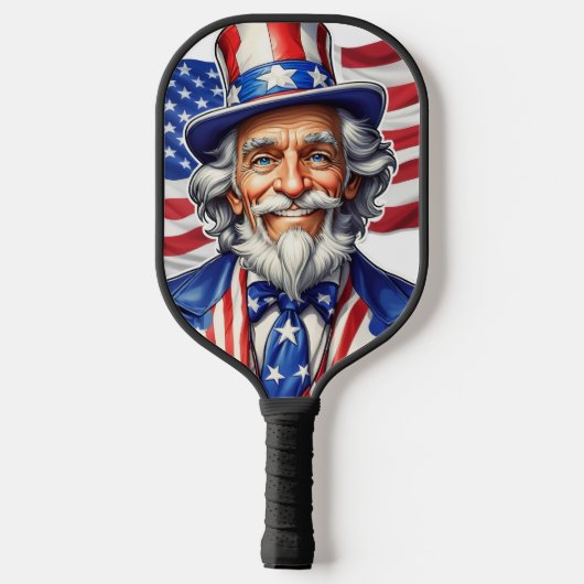 Uncle Sam USA Pickleball Paddle (Achterkant)