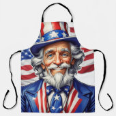 Uncle Sam USA Schort (Voorkant)