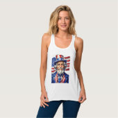 Uncle Sam USA Tanktop (Volledige Voorkant)