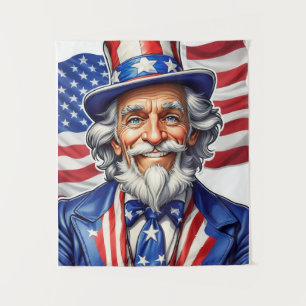 Uncle Sam USA Wandkleed