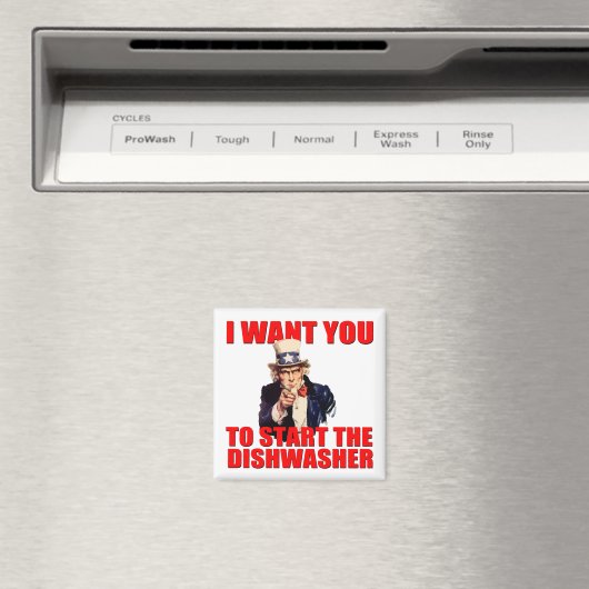Uncle Sam Vaatwasser magneet (Insitu (Vaatwasser))