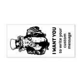 Uncle Sam Zelfinking Stempel (Design)