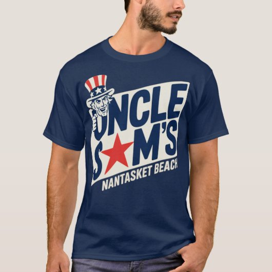 Uncle Sam's Nantasket Beach Hull, MA (2) T-shirt (Voorkant)