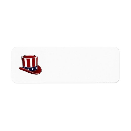 Uncle Sam's Pet retour adres label (Voorkant)