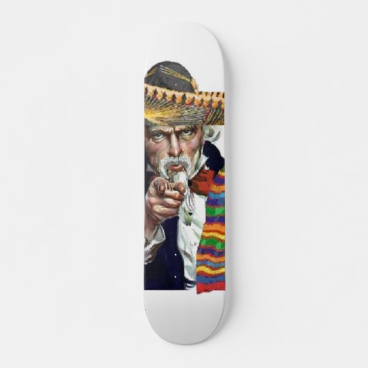 Uncle Sancho Skateboard (Voorkant)