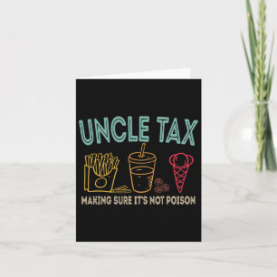 Uncle Tax zorgt ervoor dat het geen gifvaderdag is Kaart
