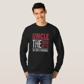 Uncle The Myth Family Uncle T-shirt (Voorkant volledig)