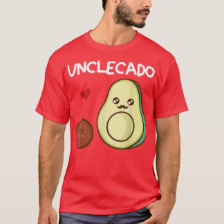 Unclecado oom Avocado Aankondiging van zwangerscha T-shirt