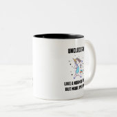 Unclecorn Tweekleurige Koffiemok (Voorkant rechts)