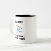 Unclecorn Tweekleurige Koffiemok (Voorkant links)