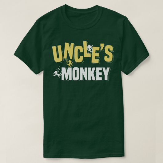 Uncles Monkey T-shirt (Design voorkant)