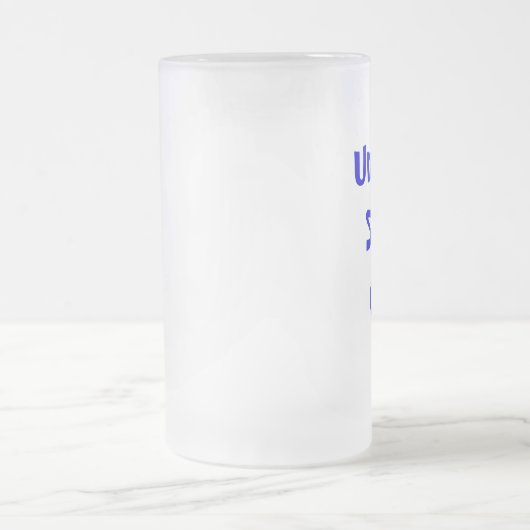 Uncle's sippy cup/stein/mok matglas bierpul (Center)