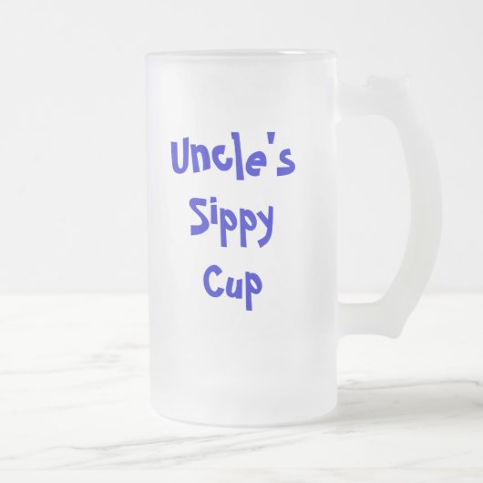 Uncle's sippy cup/stein/mok matglas bierpul (Rechts)