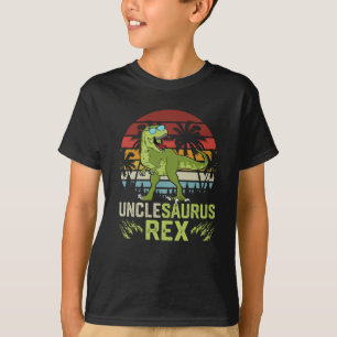 Unclesarurus   Cool Retro Dinosaur-ontwerp T-shirt