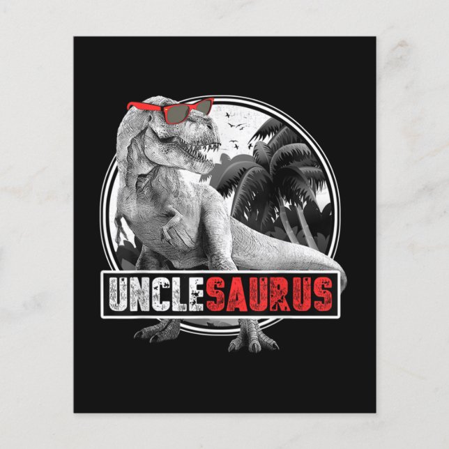 Unclesaurus Dinosaur oom Saurus (Voorkant)