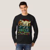 Unclesaurus Dinosaur Rex oom Saurus Autism Aware T-shirt (Voorkant volledig)