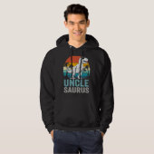 Unclesaurus Rex Dinosaur Uncle Saurus Hoodie (Voorkant volledig)