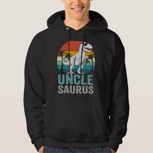 Unclesaurus Rex Dinosaur Uncle Saurus Hoodie (Voorkant)