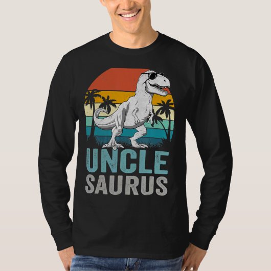 Unclesaurus Rex Dinosaur Uncle Saurus T-shirt (Voorkant)