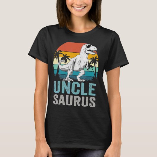 Unclesaurus Rex Dinosaur Uncle Saurus T-shirt (Voorkant)