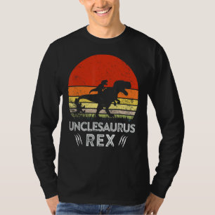 Unclesaurus rex dinosaurus matching familie F T-shirt