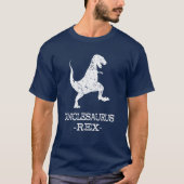 Unclesaurus Rex grappig shirt oom (Voorkant)
