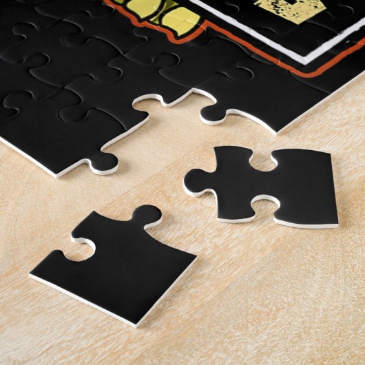 Unclesaurus T rex oom Saurus Dinosaur Legpuzzel (Zijkant)