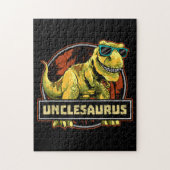 Unclesaurus T rex oom Saurus Dinosaur Legpuzzel (Verticaal)