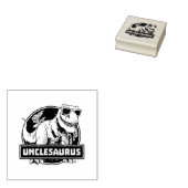 Unclesaurus T rex oom Saurus Dinosaur Rubberstempel (Gestempeld)