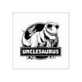 Unclesaurus T rex oom Saurus Dinosaur Rubberstempel (Afrduk)