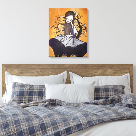 "Uncommon Nonsense" Gewikkeld Canvas, 16x20 Canvas Afdruk (Insitu (Slaapkamer))