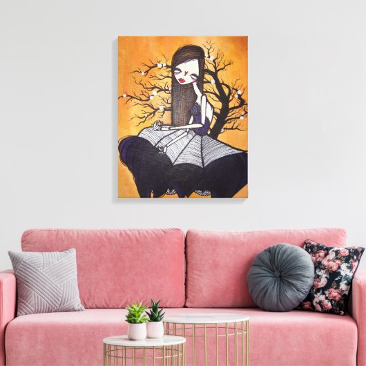 "Uncommon Nonsense" Gewikkeld Canvas, 16x20 Canvas Afdruk (Insitu (Woonkamer))