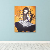 "Uncommon Nonsense" Gewikkeld Canvas, 16x20 Canvas Afdruk (Insitu (Houten vloer))