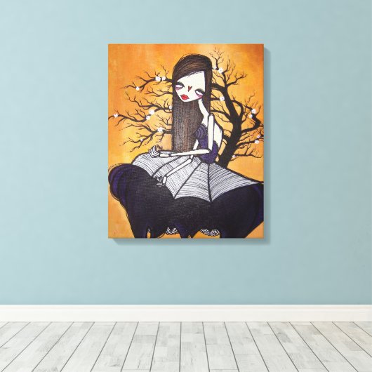 "Uncommon Nonsense" Gewikkeld Canvas, 16x20 Canvas Afdruk (Insitu (Houten vloer))