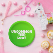 Uncommon Tier Loot Gamer Paper-Bord Papieren Bordje (Feest)