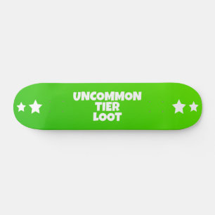Uncommon Tier Loot Gamer Skateboard