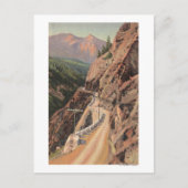 Uncompahgre Gorge en Million Dollard Highway Briefkaart (Voorkant)