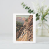 Uncompahgre Gorge en Million Dollard Highway Briefkaart (Staand voorkant)