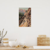 Uncompahgre Gorge en Million Dollard Highway Poster (Keuken)