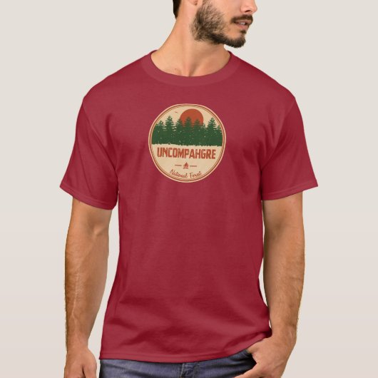 Uncompahgre National Forest T-shirt (Voorkant)