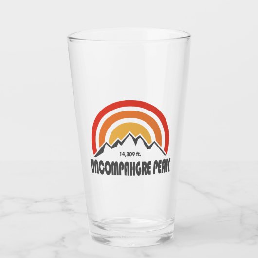 Uncompahgre Peak Glas (Voorkant)