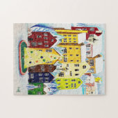 UNconventioneel Cozy Kerststad - PUZZLE! Legpuzzel (Horizontaal)