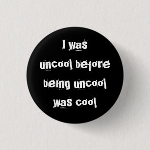 uncool3 - knoop ronde button 3,2 cm